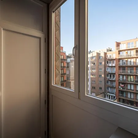 Luxe Comfort App Met Zijdelings Zeezicht En In Centrum * אוסטנדה