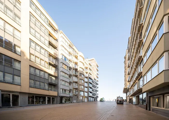 Luxe Comfort App Met Zijdelings Zeezicht En In Centrum Apartament Ostenda