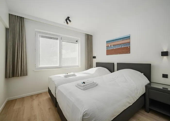 Luxe Comfort App Met Zijdelings Zeezicht En In Centrum Apartament *